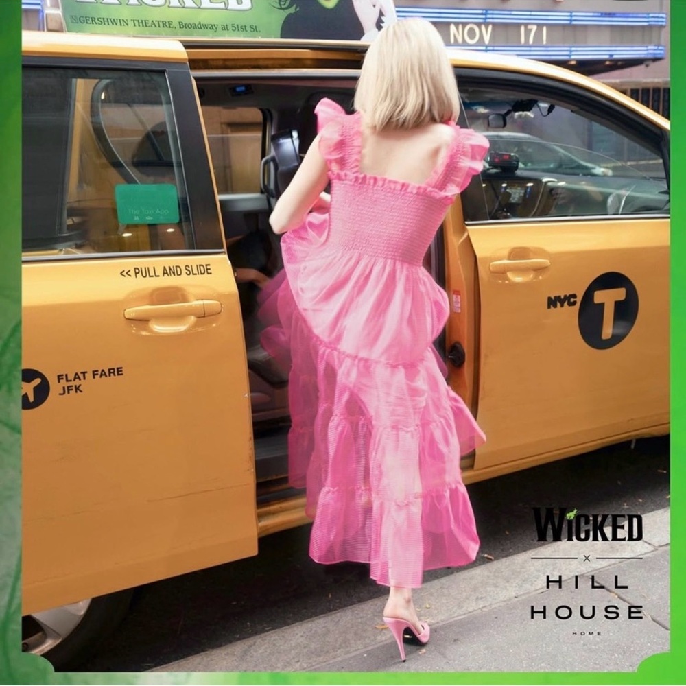 Hill House Ellie nap dress 20TH ANNIVERSARY OF WICKED ON BROADWAY.